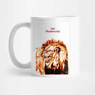 Lion (Panthera leo) Mug